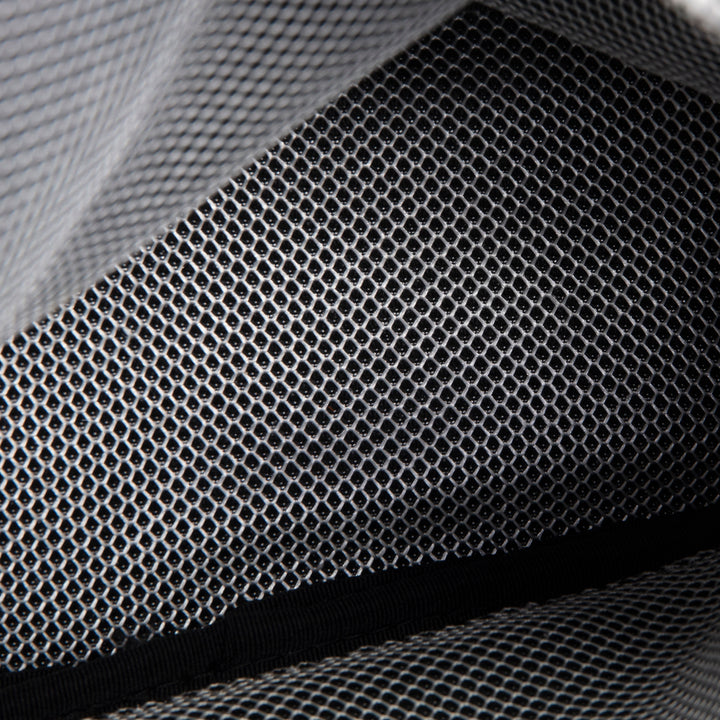 MCM Visetos Jemison Convertible Belt Bag / Backpack - Metallic Silver