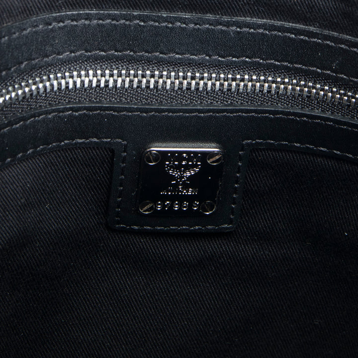 MCM Visetos Crossbody Pouch - Black - OUTLET - FINAL SALE