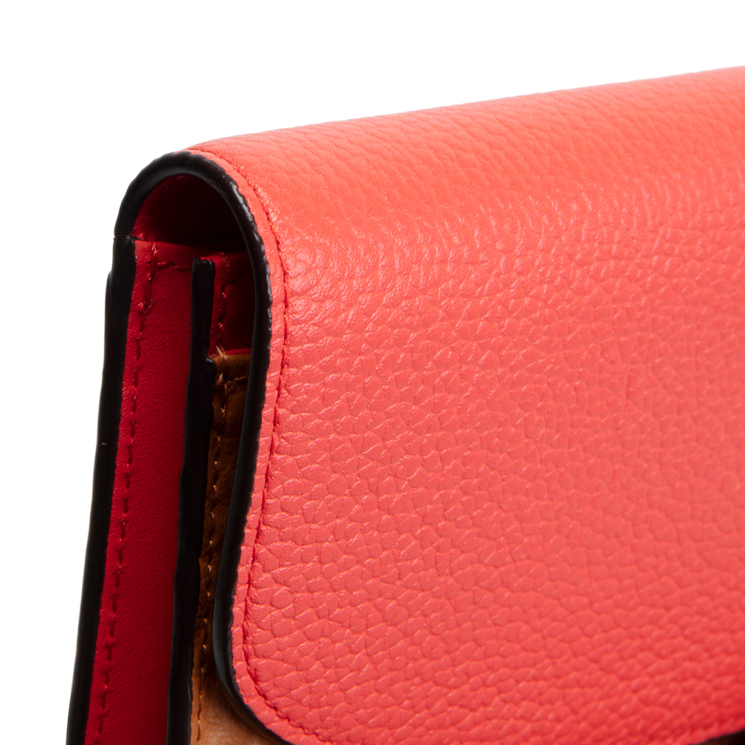 MCM Visetos Wallet - Coral