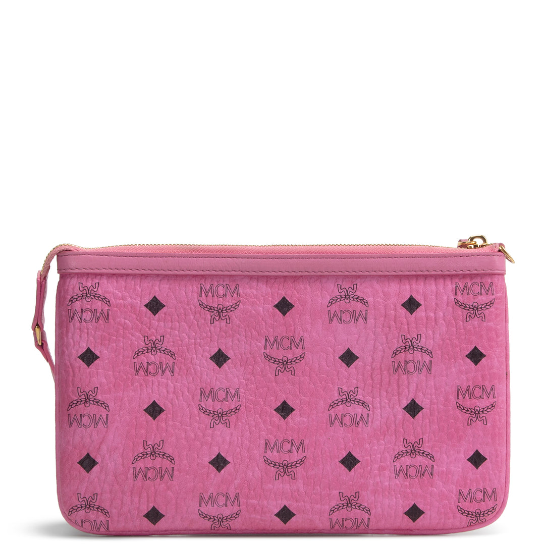 MCM Visetos Pouch - Pink