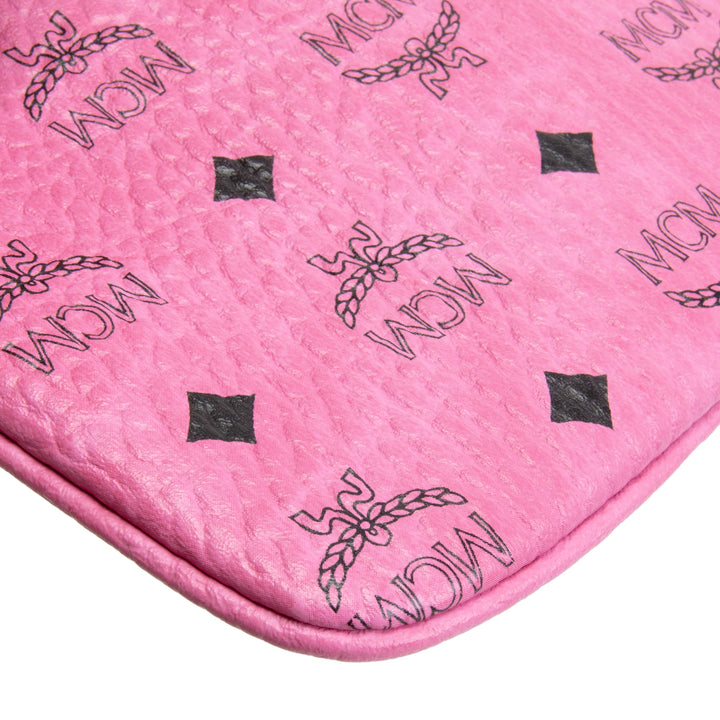 MCM Visetos Pouch - Pink