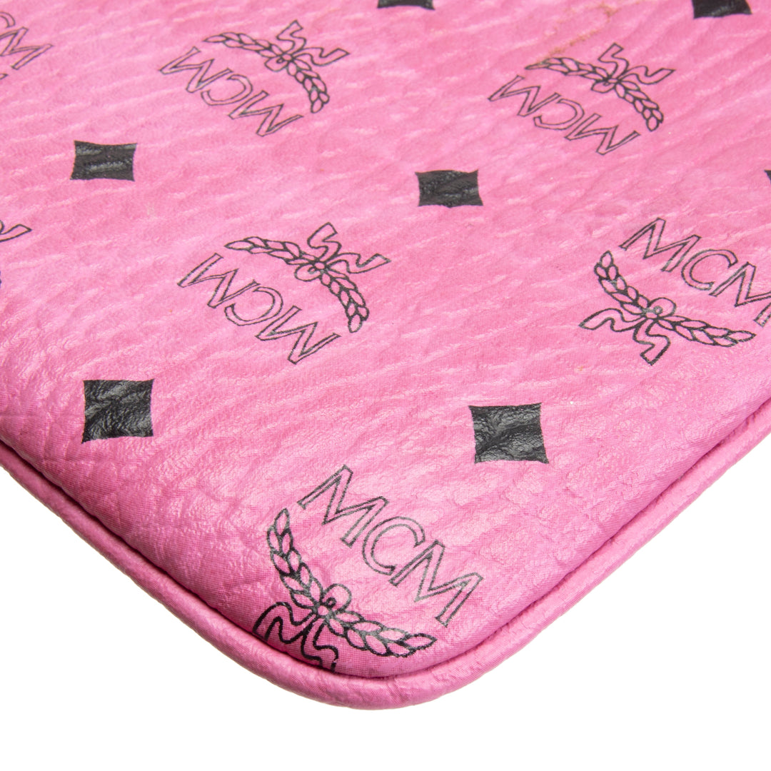 MCM Visetos Pouch - Pink