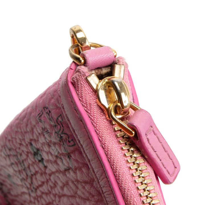 MCM Visetos Pouch - Pink