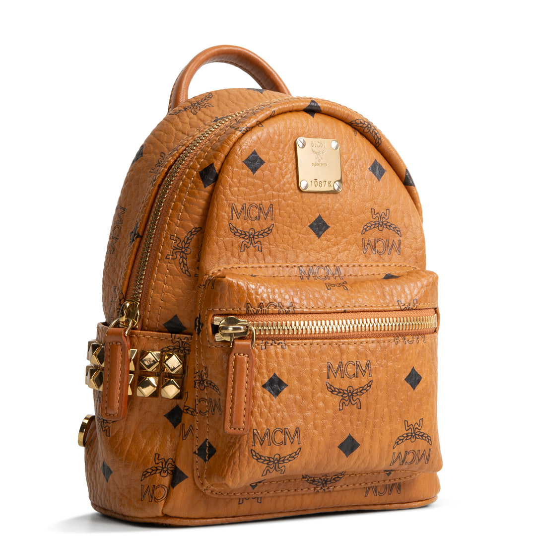 MCM Stark Side Stud X-Mini Backpack