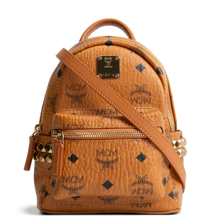 MCM Stark Side Stud X-Mini Backpack