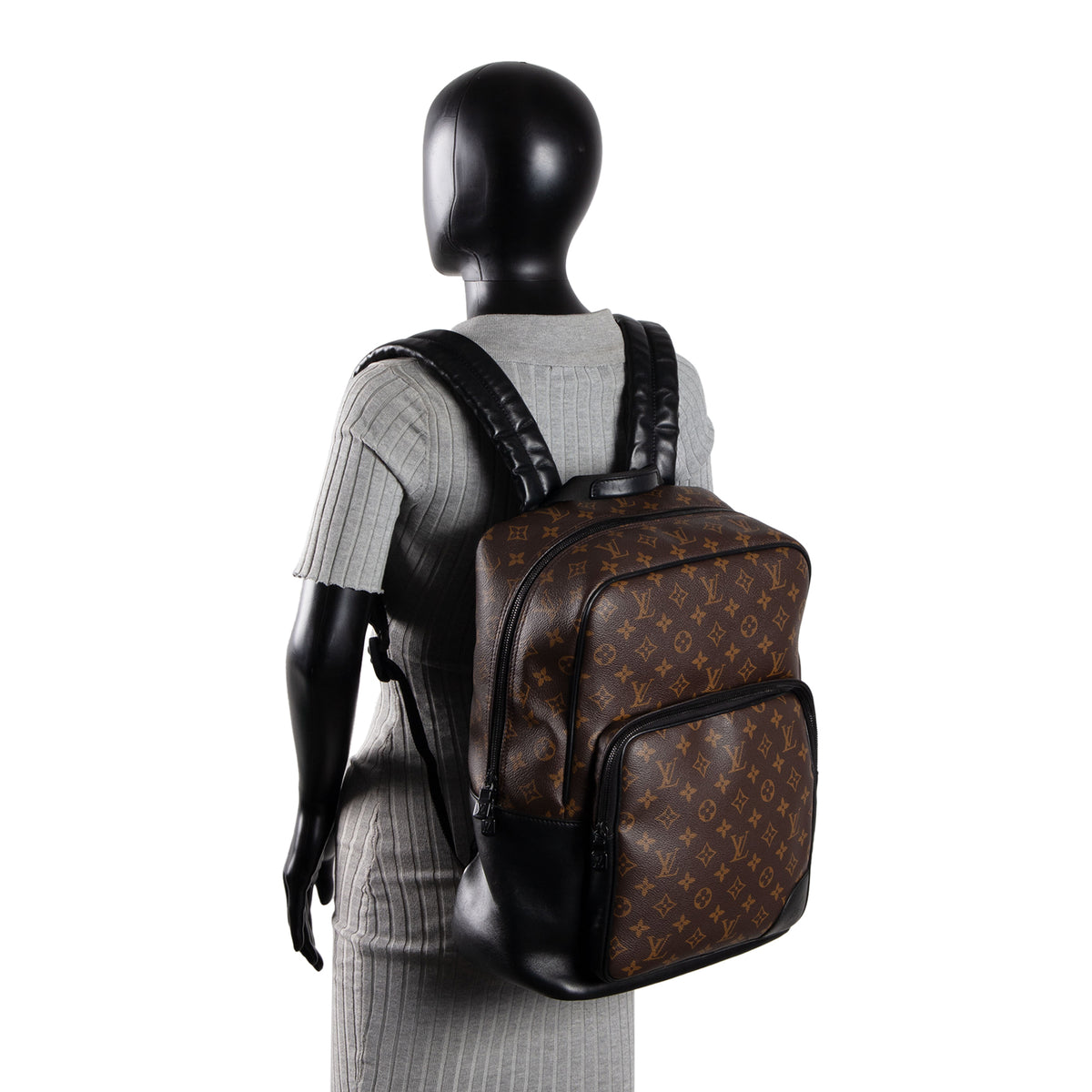LOUIS VUITTON Monogram Macassar Dean Backpack