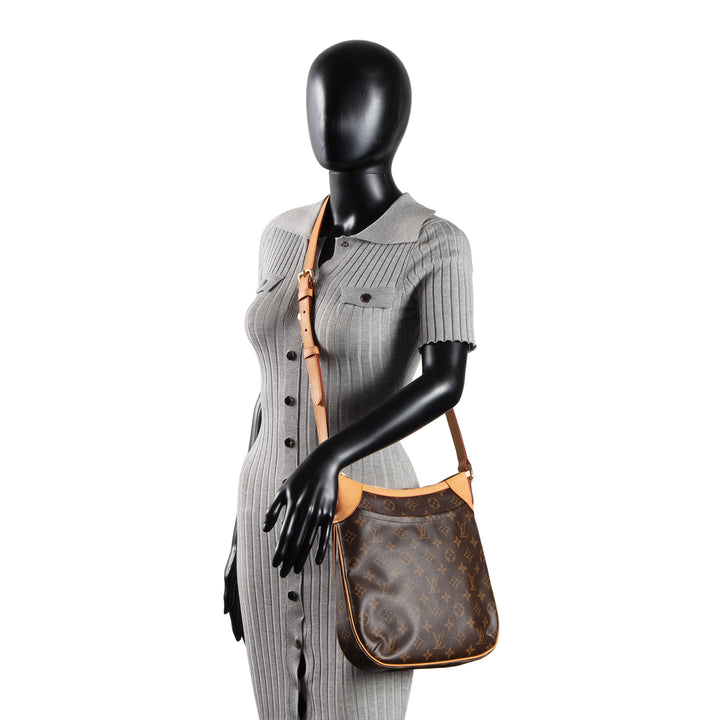 LOUIS VUITTON Monogram Odeon Messenger PM