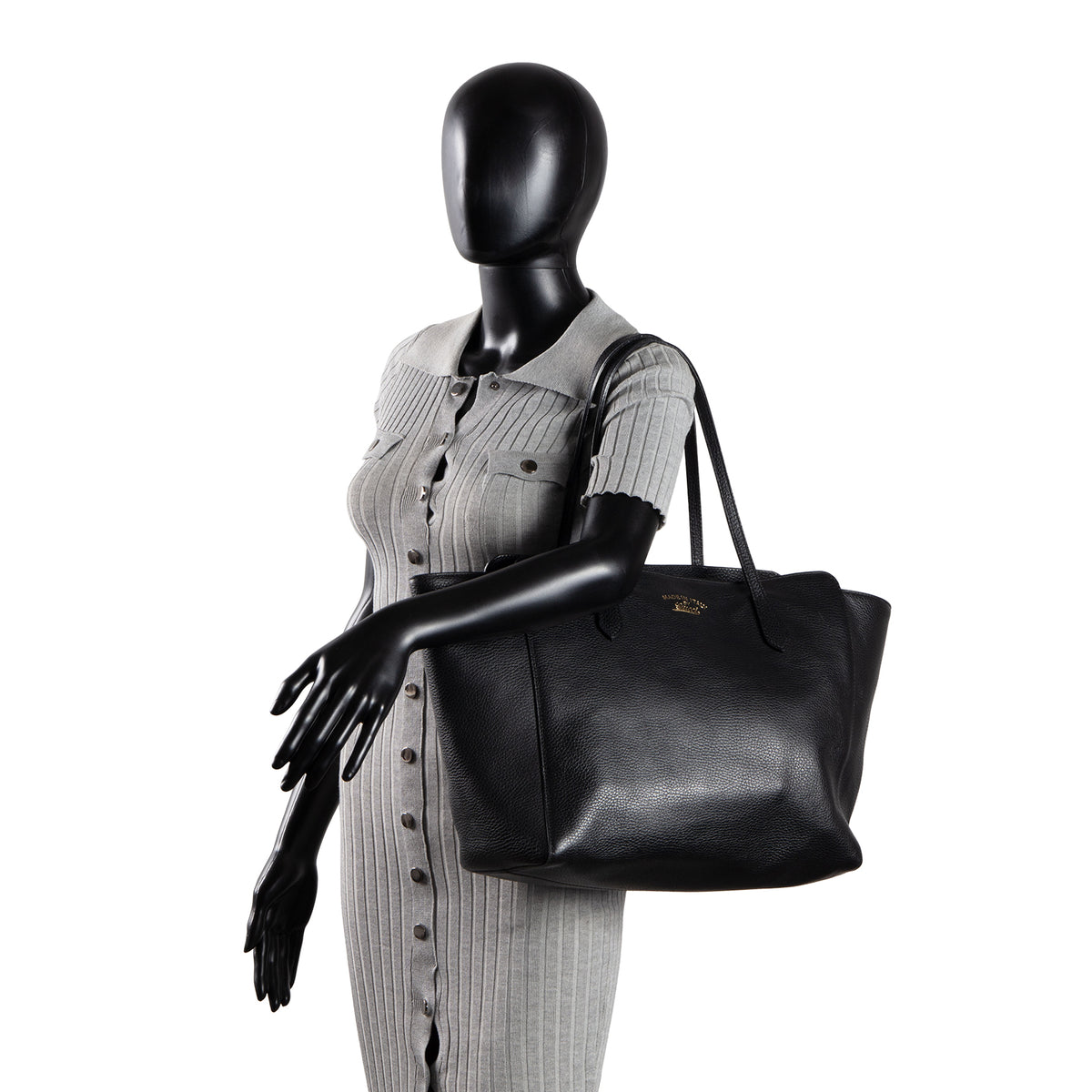 GUCCI Swing Tote - Black OUTLET FINAL SALE