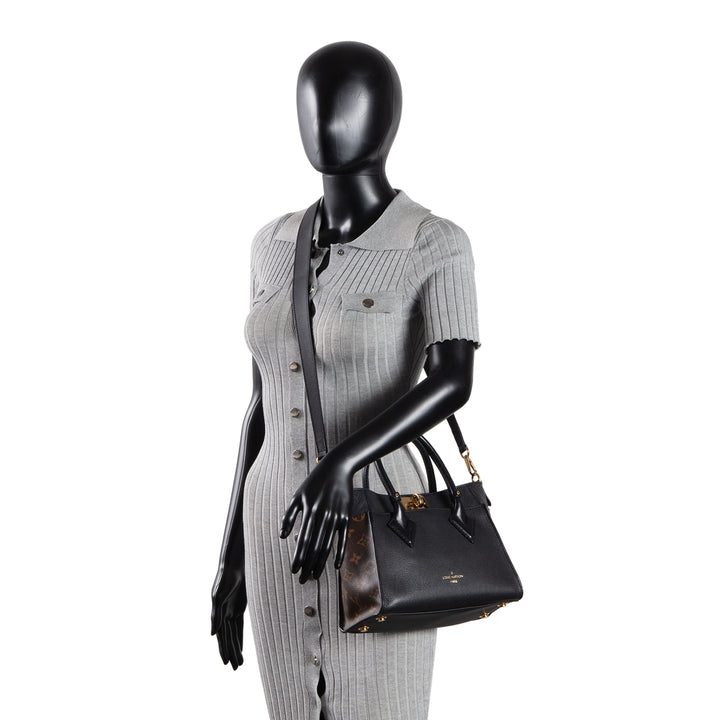 LOUIS VUITTON City Steamer Top Handle Bag - Black