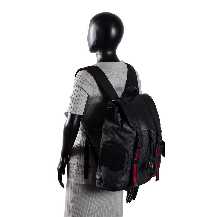 GUCCI GG Supreme Soft Backpack - Black