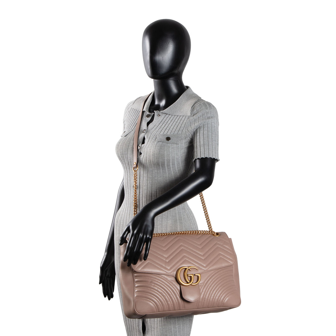 GUCCI GG Marmont Large Shoulder Bag