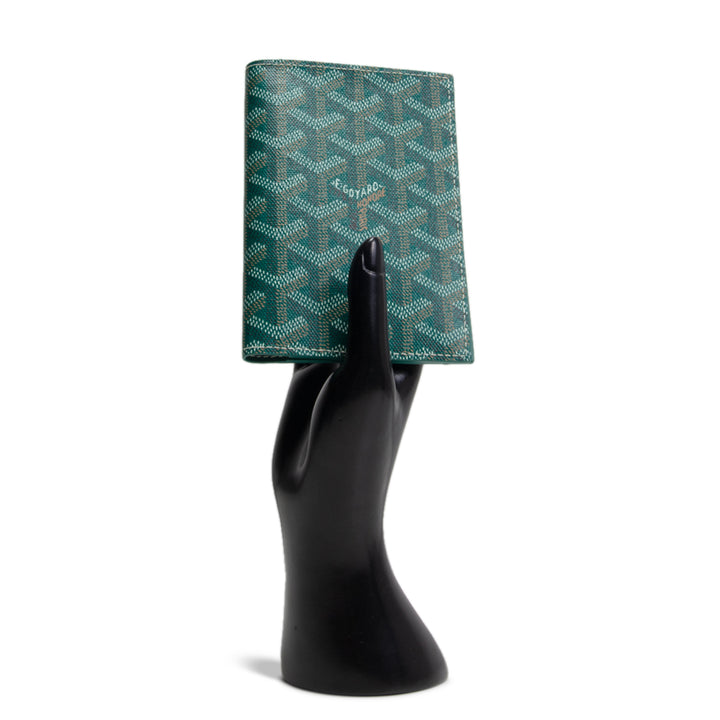 GOYARD Grenelle Passport Cover-Green