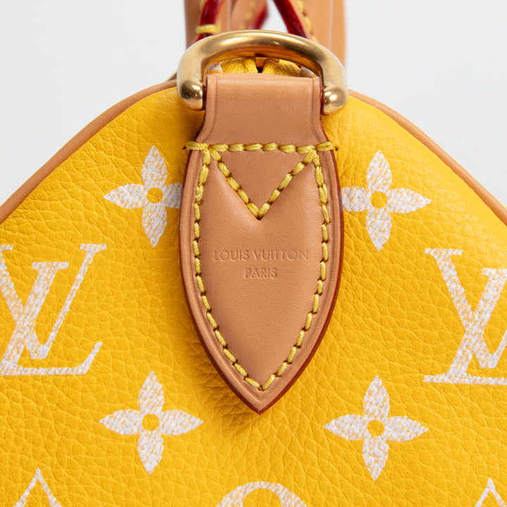 LOUIS VUITTON Monogram Speedy Bandouliere P9 25 Runway - Jaune Mat Yellow