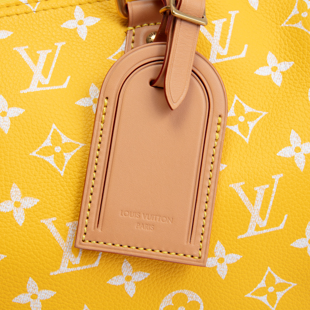 LOUIS VUITTON Monogram Speedy Bandouliere P9 25 Runway - Jaune Mat Yellow
