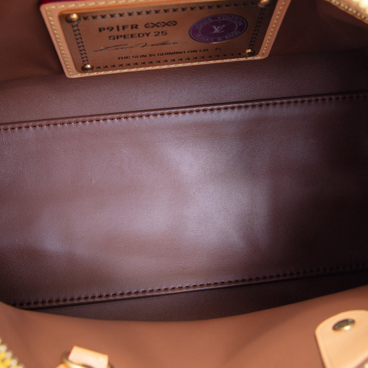 LOUIS VUITTON Monogram Speedy Bandouliere P9 25 Runway - Jaune Mat Yellow