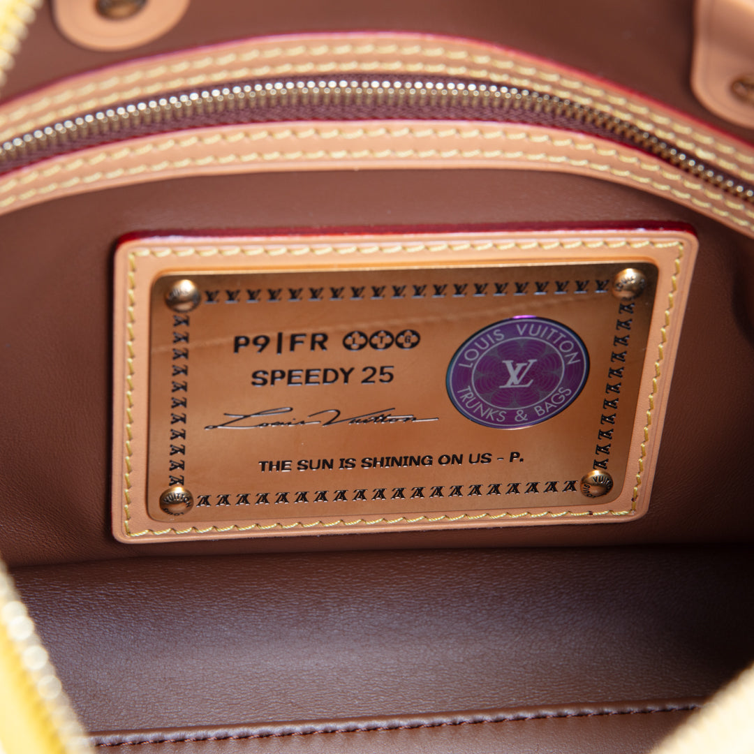 LOUIS VUITTON Monogram Speedy Bandouliere P9 25 Runway - Jaune Mat Yellow