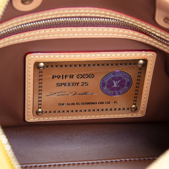 LOUIS VUITTON Monogram Speedy Bandouliere P9 25 Runway - Jaune Mat Yellow