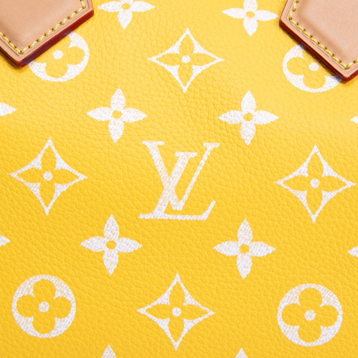 LOUIS VUITTON Monogram Speedy Bandouliere P9 25 Runway - Jaune Mat Yellow
