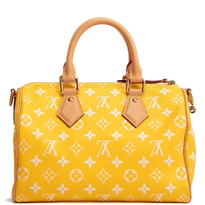 LOUIS VUITTON Monogram Speedy Bandouliere P9 25 Runway - Jaune Mat Yellow