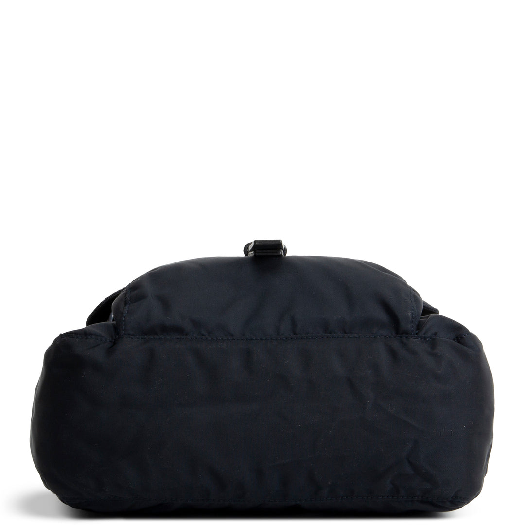 PRADA Tessuto Nylon Messenger Bag - Navy Blue