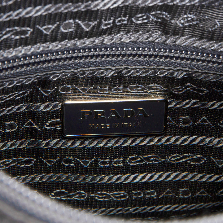 PRADA Tessuto Nylon Messenger Bag - Navy Blue