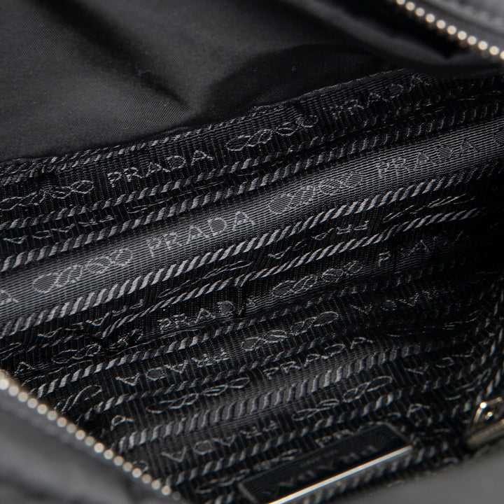 PRADA Re-Nylon Padded Shoulder Bag - Black