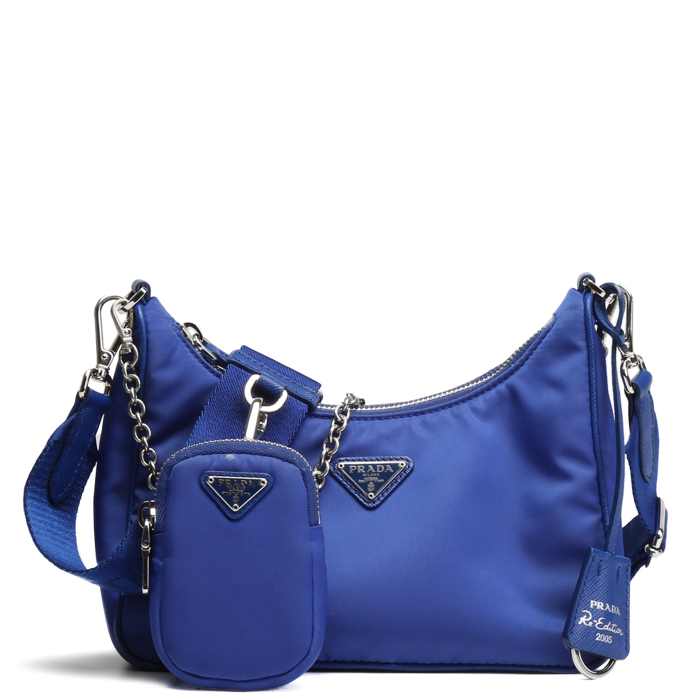 PRADA Re-Edition 2005 Shoulder Bag - Blue