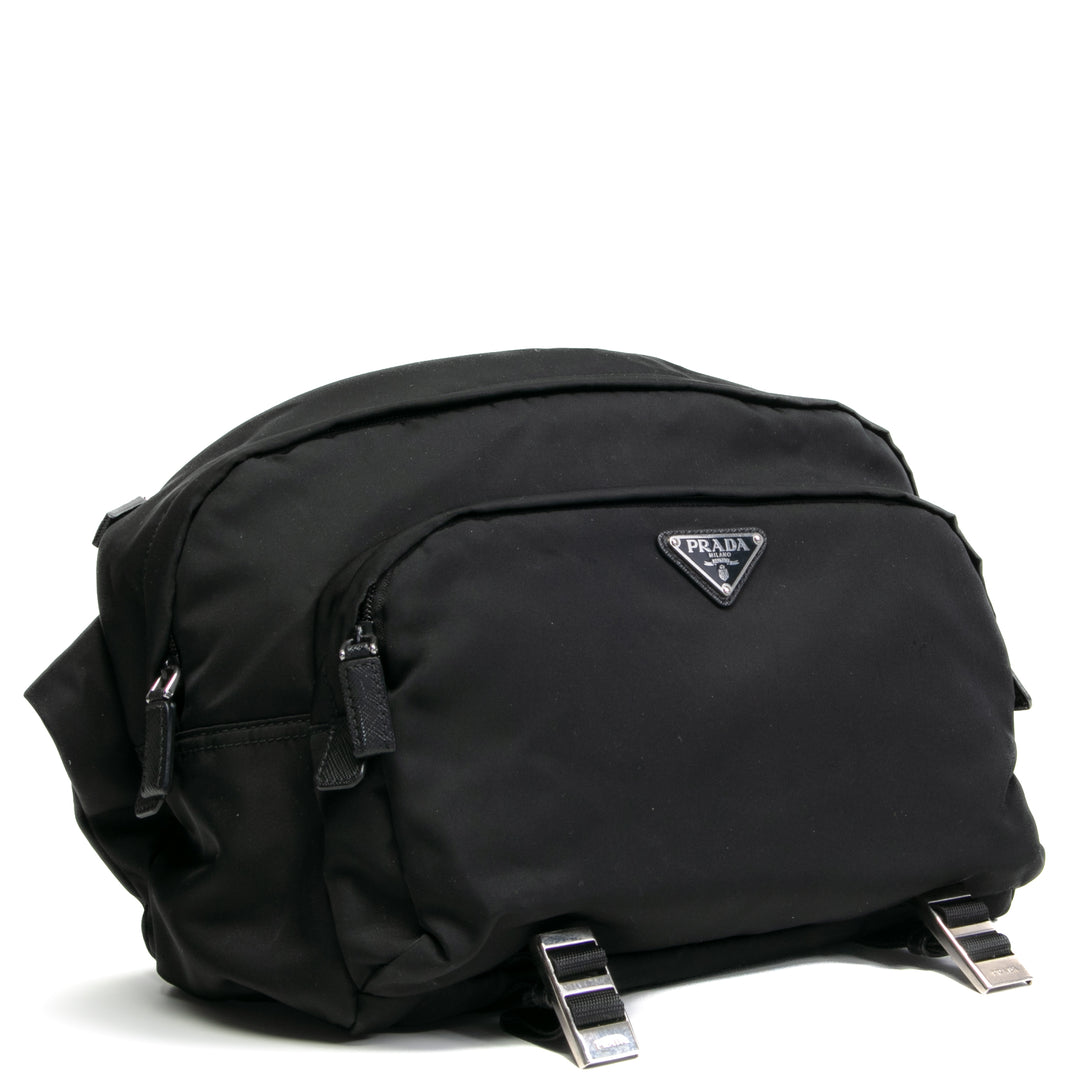 PRADA Re-Nylon Shoulder Bag Black (Men's Bag) – ALB