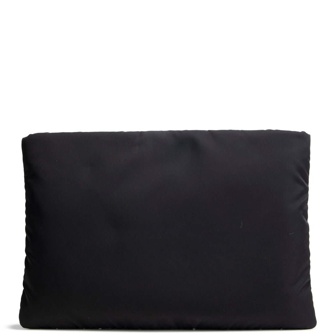 PRADA Nylon Chain Shoulder Bag - Black