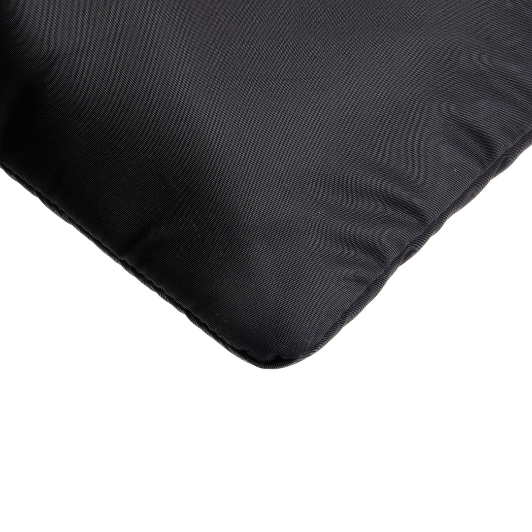 PRADA Nylon Chain Shoulder Bag - Black