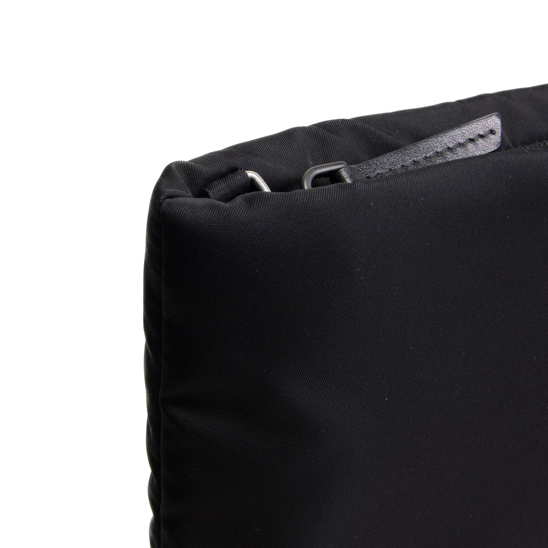 PRADA Nylon Chain Shoulder Bag - Black