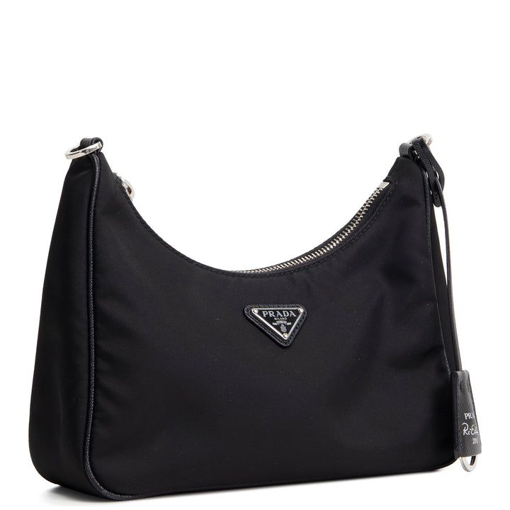 PRADA Nylon Re-Edition 2005 Shoulder Bag - Black