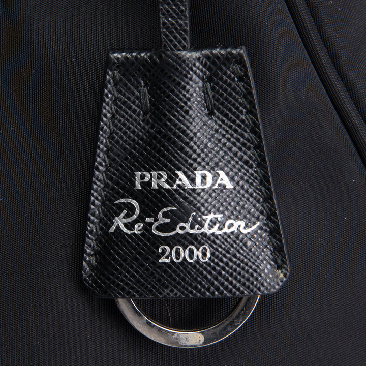PRADA Nylon Re-Edition 2000 Shoulder Bag -Black OUTLET FINAL SALE