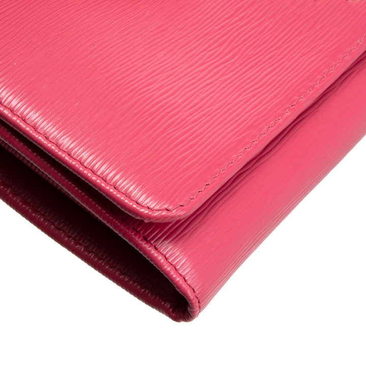 PRADA Saffiano Wallet - Pink