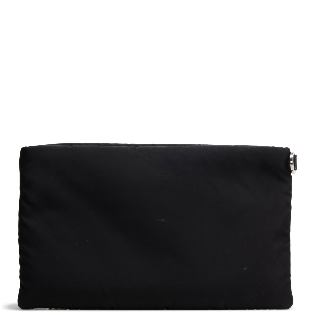 PRADA x Universal Studios Frankenstein Heart Tessuto Nylon Pouch - Black