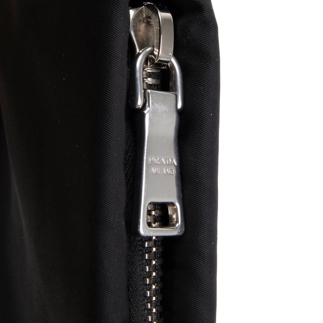 PRADA x Universal Studios Frankenstein Heart Tessuto Nylon Pouch - Black