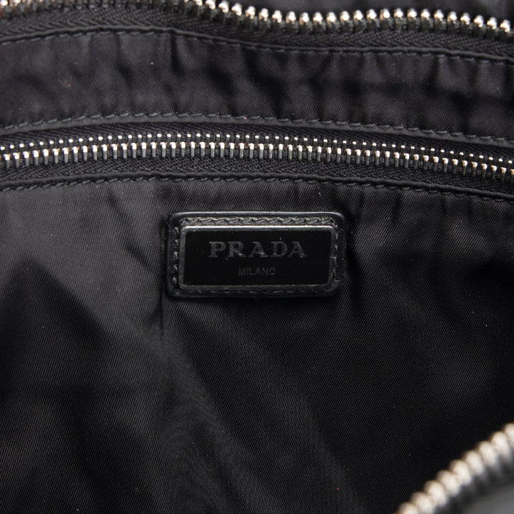 PRADA x Universal Studios Frankenstein Heart Tessuto Nylon Pouch - Black