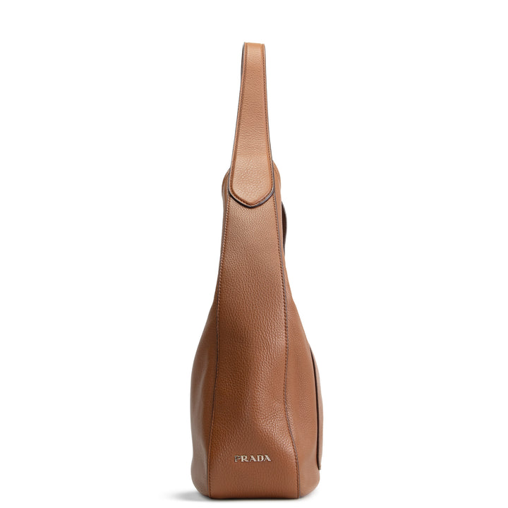 PRADA Vitello Daino Medium Pocket Hobo