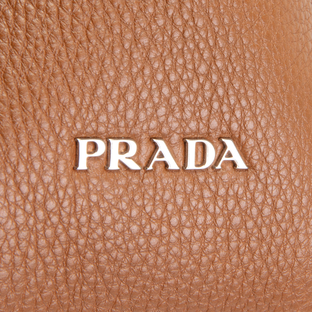 PRADA Vitello Daino Medium Pocket Hobo