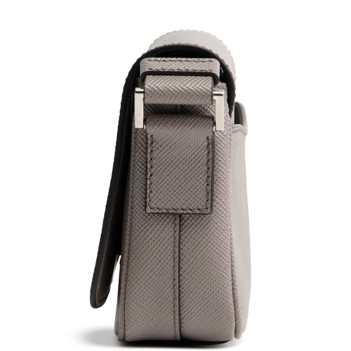 PRADA Saffiano Messenger Bag- Grey