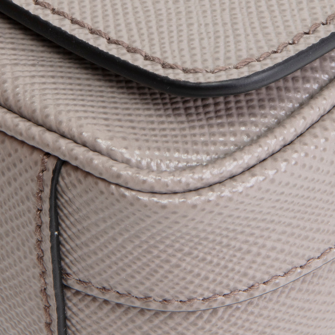 PRADA Saffiano Messenger Bag- Grey