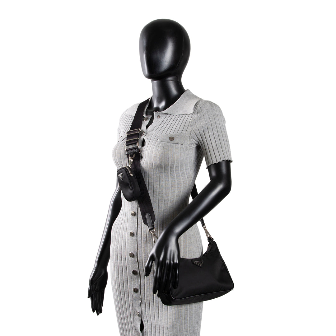 PRADA Nylon Re-Edition 2005 - Black OUTLET FINAL SALE