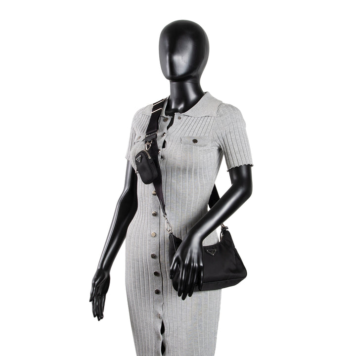 PRADA Re-Edition 2005 Shoulder Bag - Black