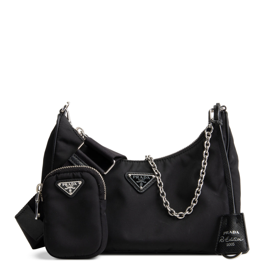 PRADA Re-Edition 2005 Shoulder Bag - Black