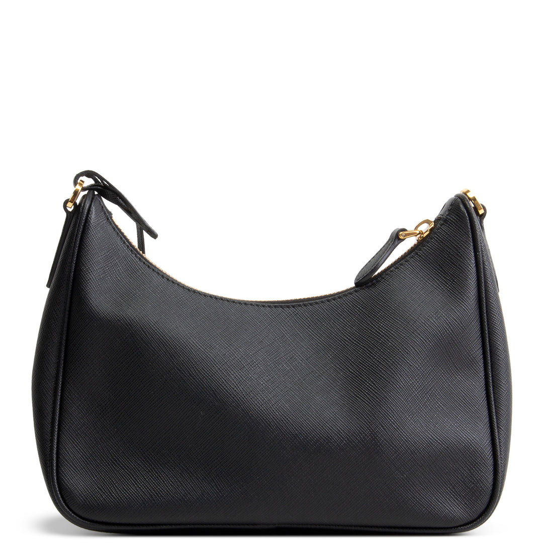 PRADA Saffiano Re-Edition 2005 Shoulder Bag - Black