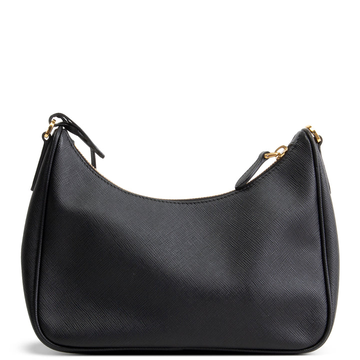 PRADA Saffiano Re-Edition 2005 Shoulder Bag - Black