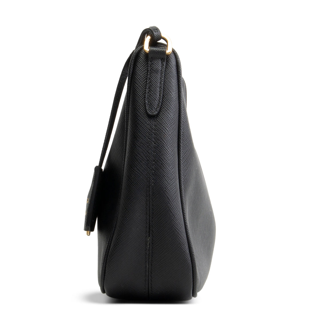 PRADA Saffiano Re-Edition 2005 Shoulder Bag - Black