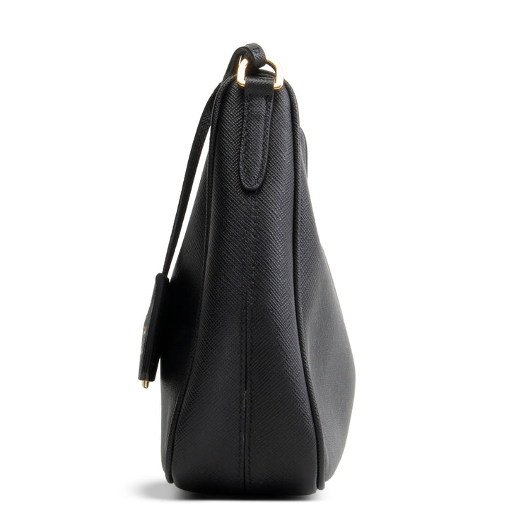 PRADA Saffiano Re-Edition 2005 Shoulder Bag - Black