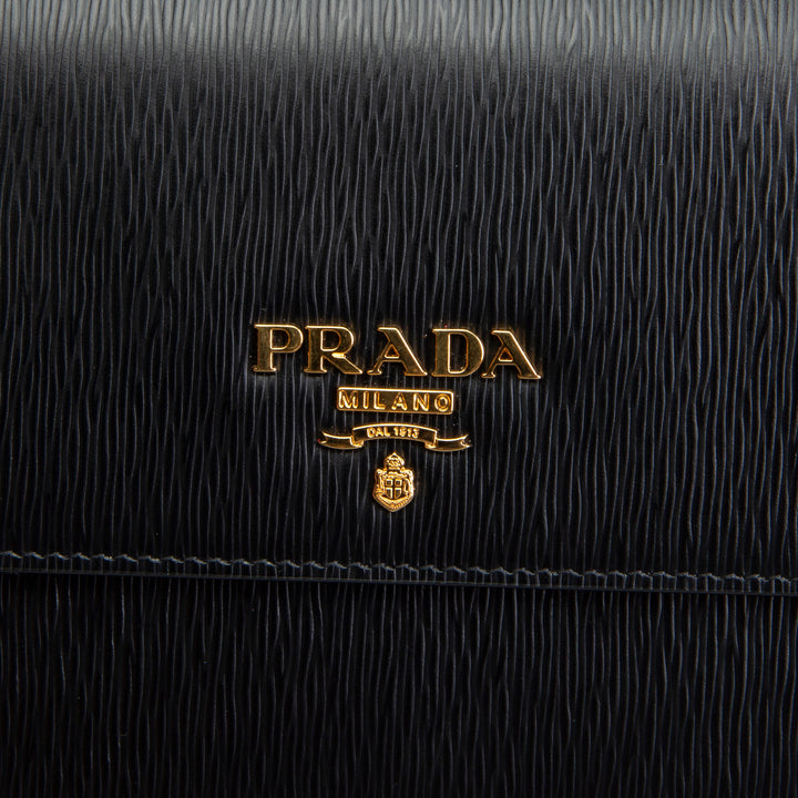 PRADA Saffiano Wallet on Strap