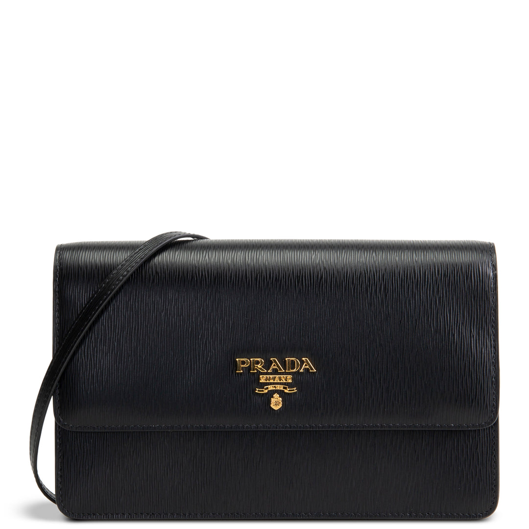 PRADA Saffiano Wallet on Strap